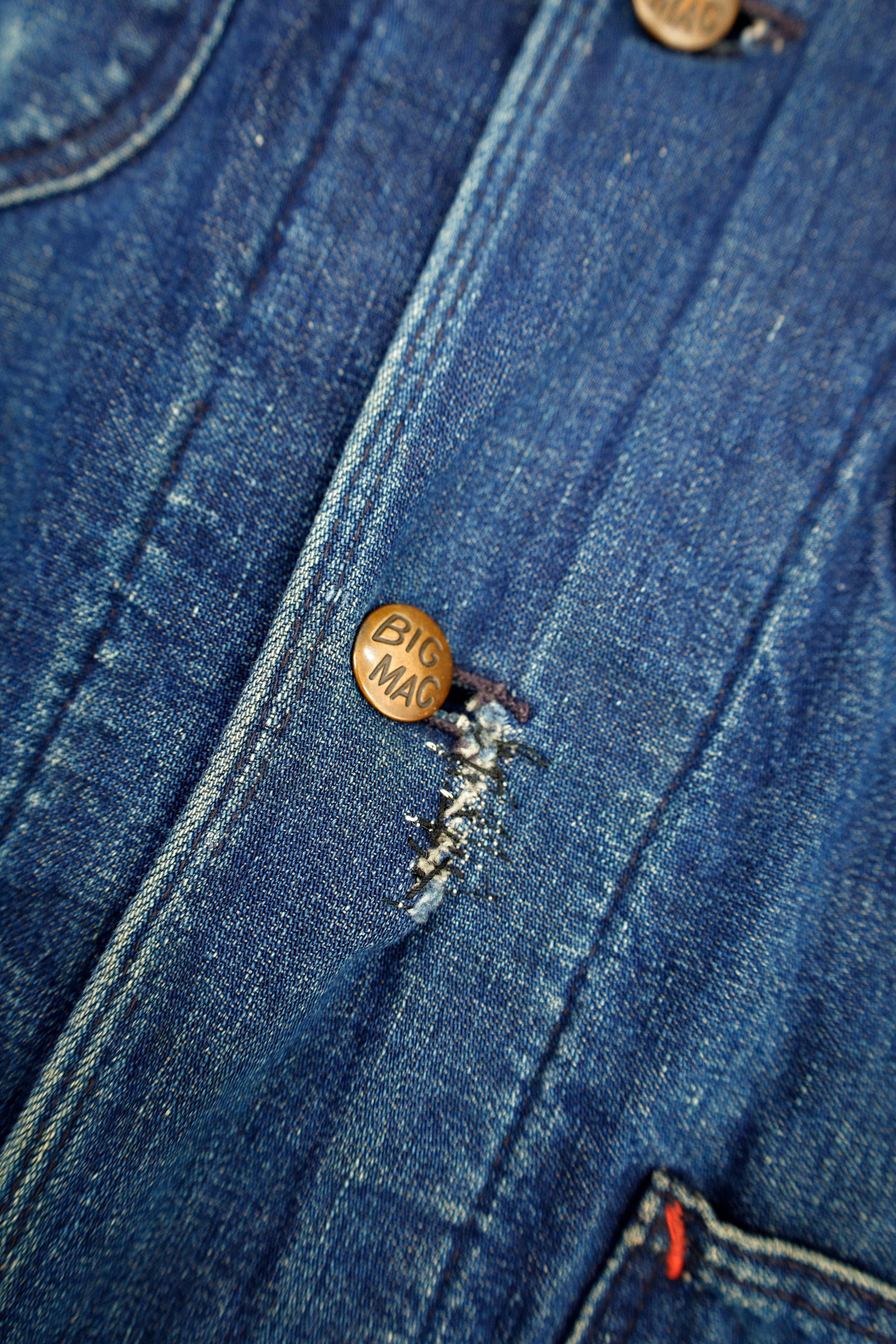 Red Blanket Liner Chore Jacket  - Big Mac , 1950s