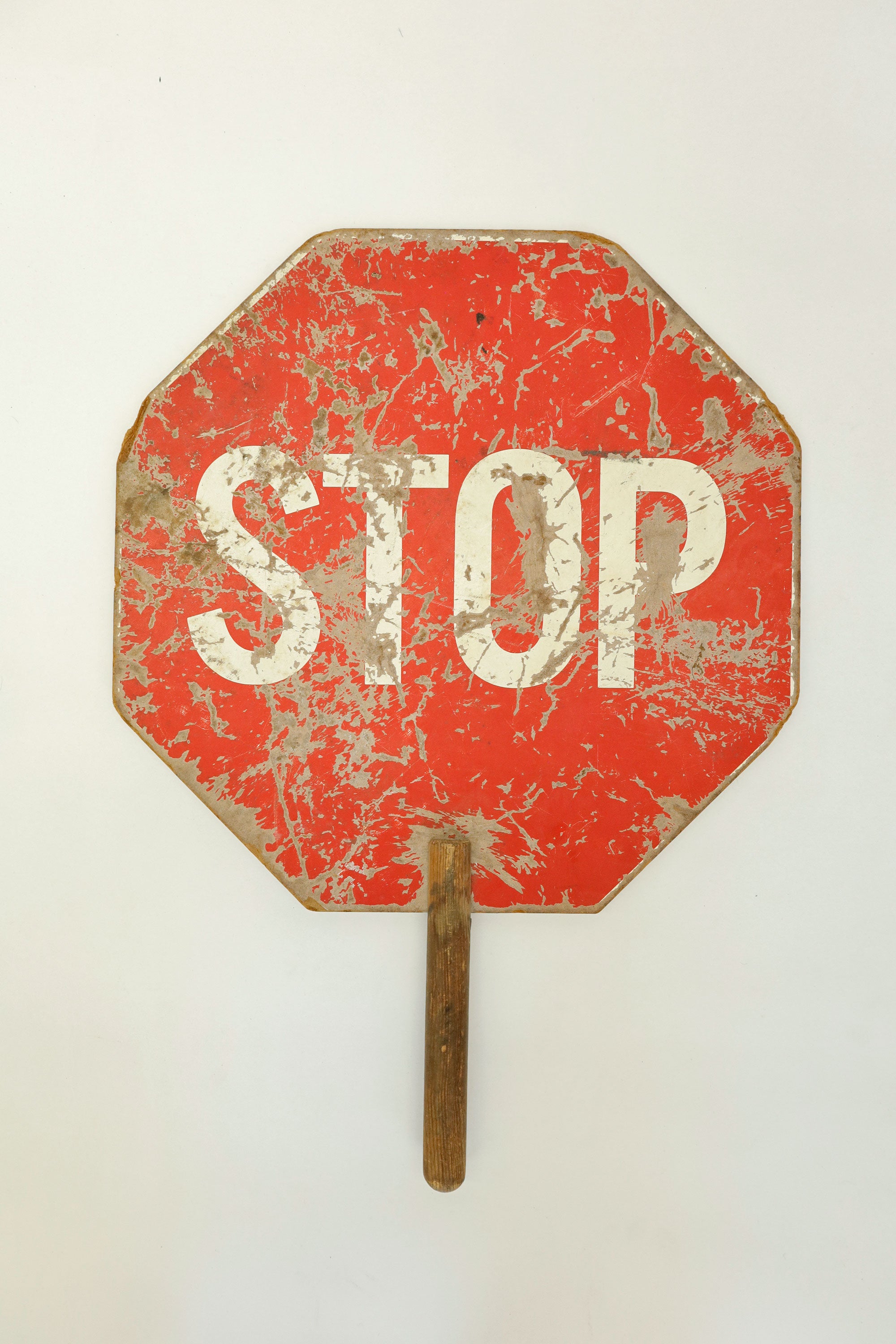 Handheld SLOW/STOP Traffic Sign — Undated