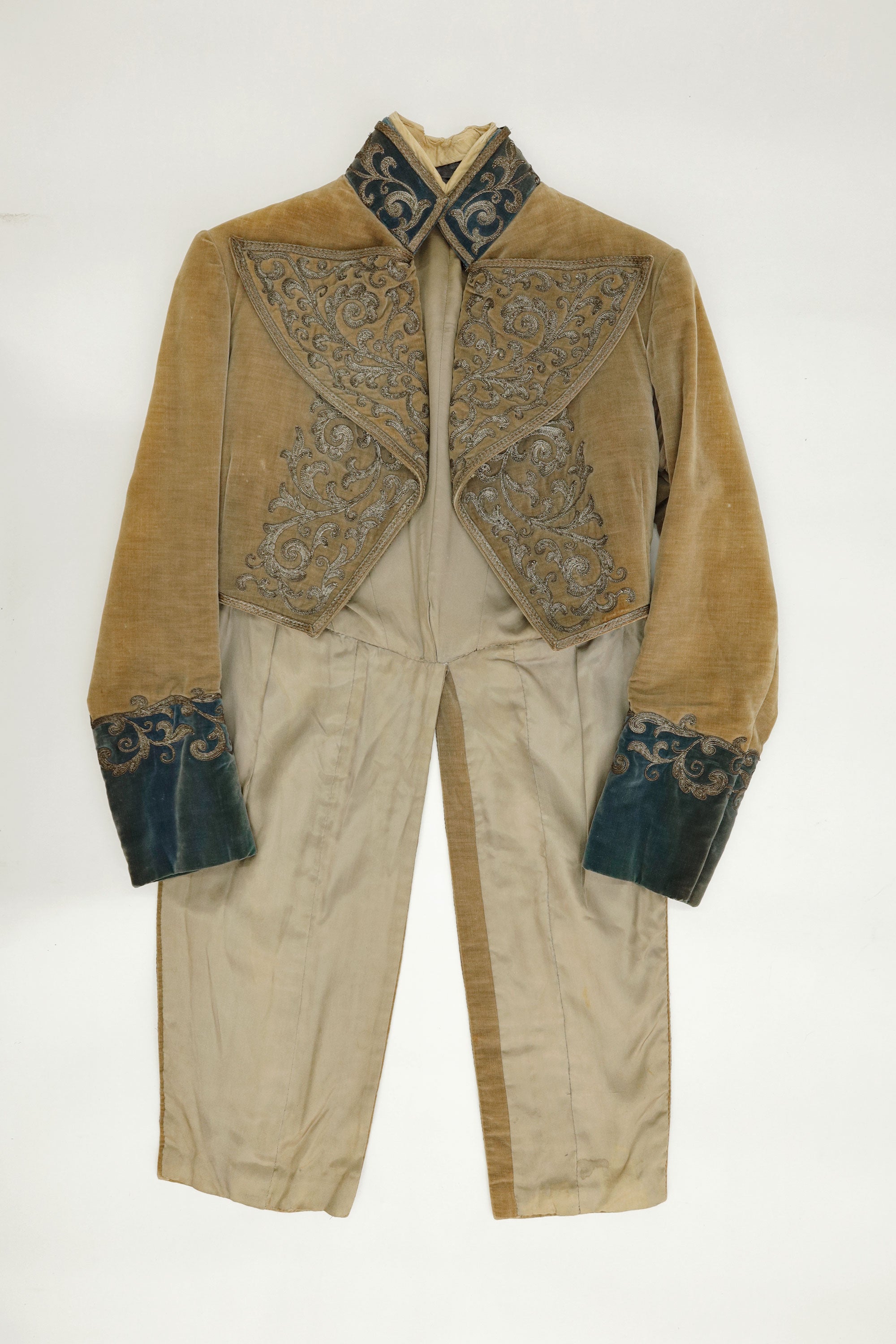 Embroidered Velvet Ceremonial Coat — Europe, c.1890s