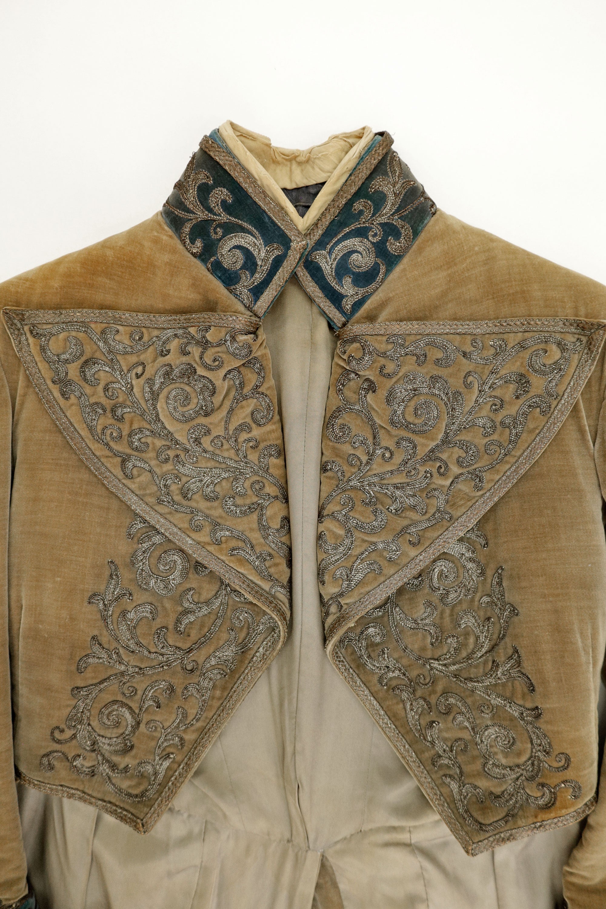 Embroidered Velvet Ceremonial Coat — Europe, c.1890s