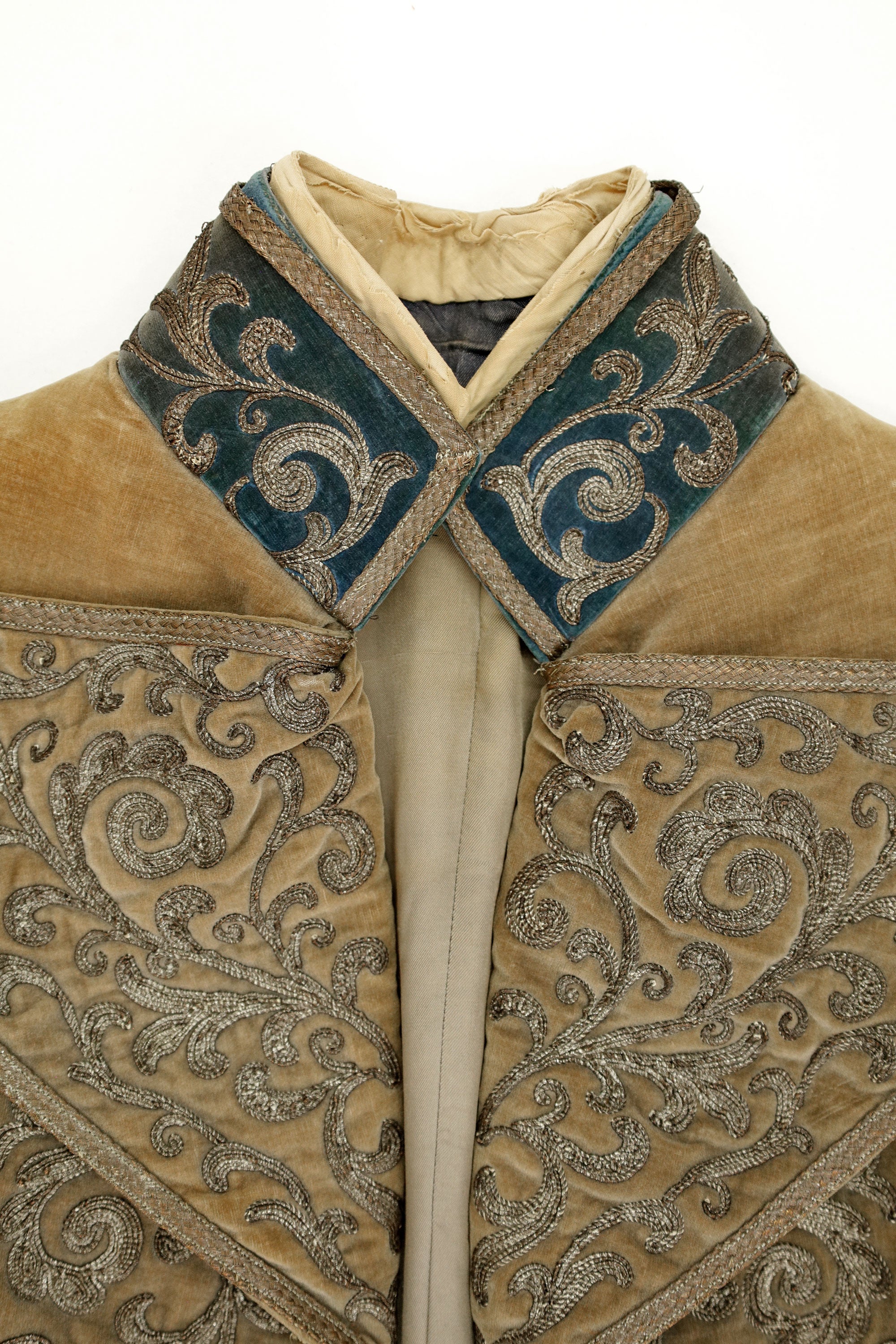 Embroidered Velvet Ceremonial Coat — Europe, c.1890s