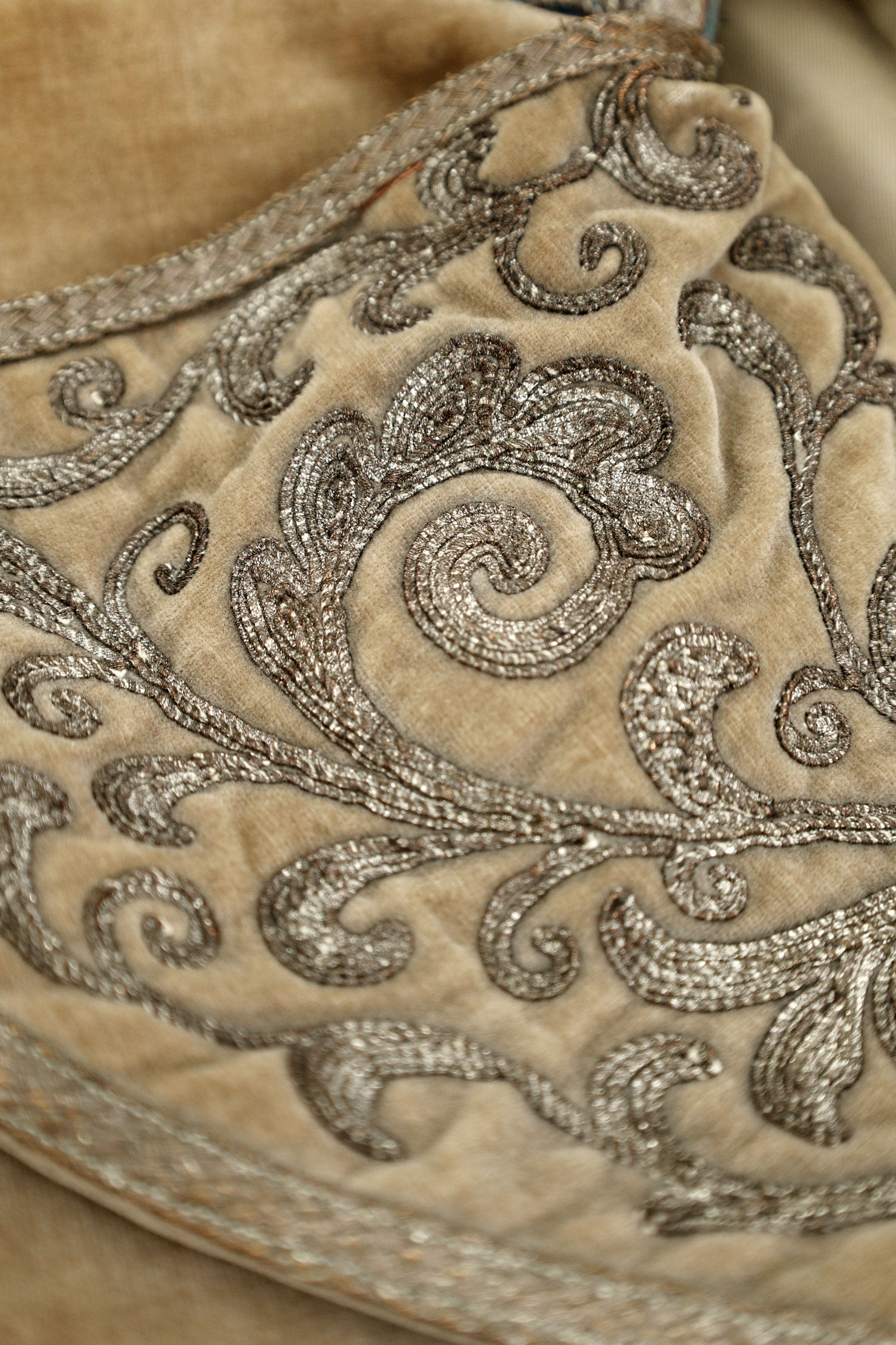 Embroidered Velvet Ceremonial Coat — Europe, c.1890s