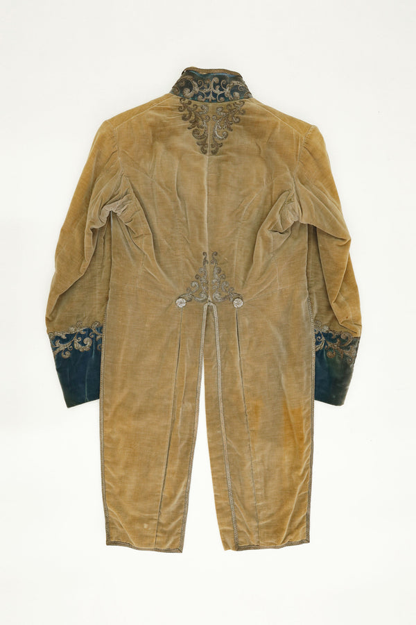 Embroidered Velvet Ceremonial Coat — Europe, c.1890s