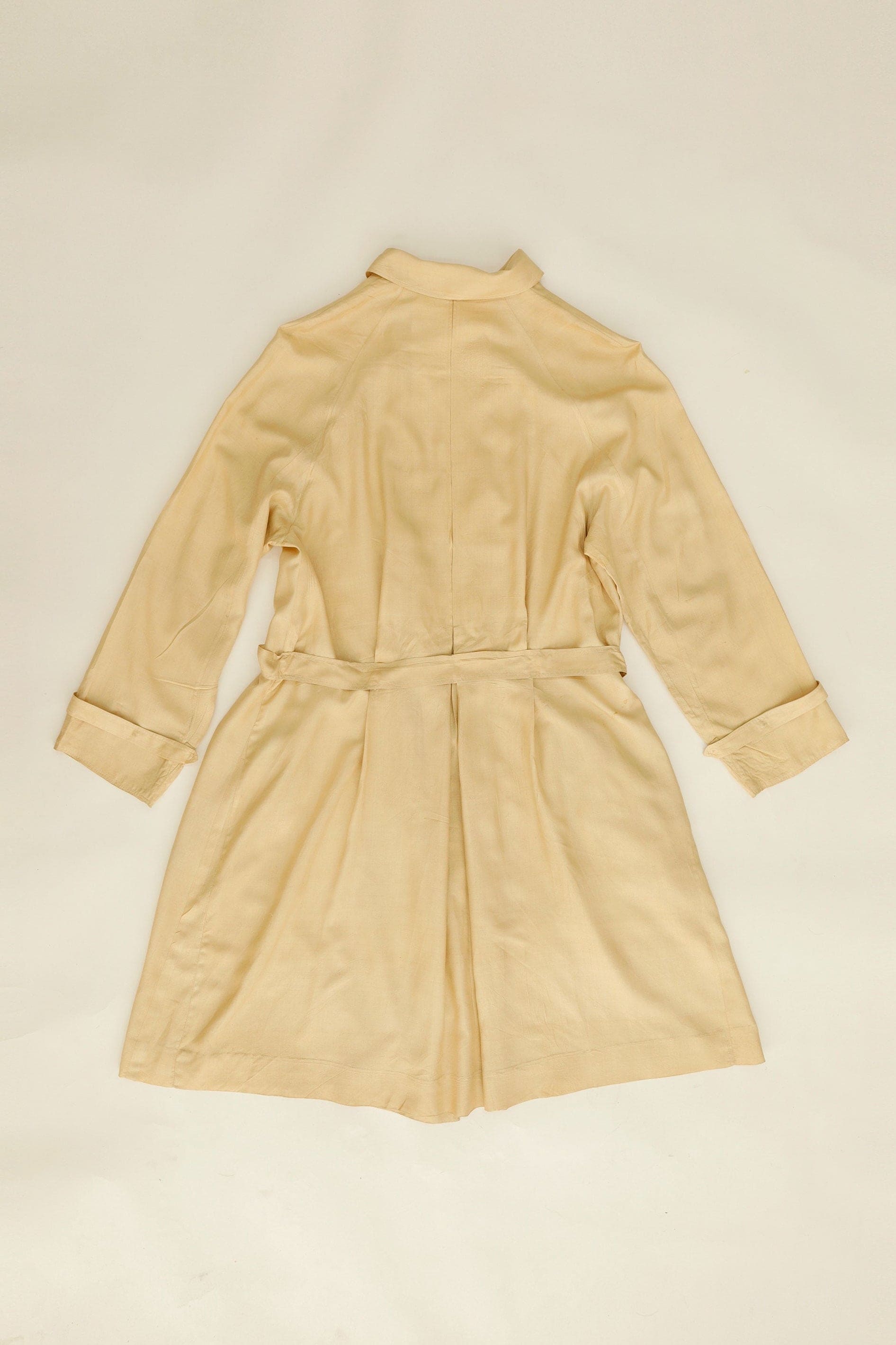 Victorian Silk Trench Coat  - USA, 1920s