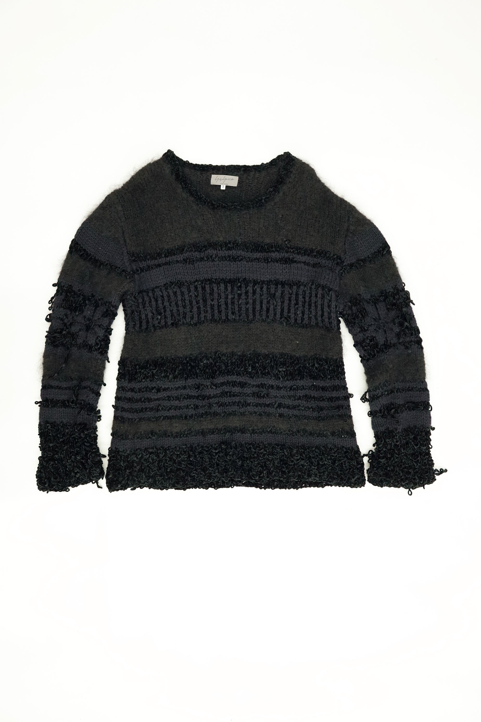 Yohji Yamamoto Distressed Sweater - early 2000's