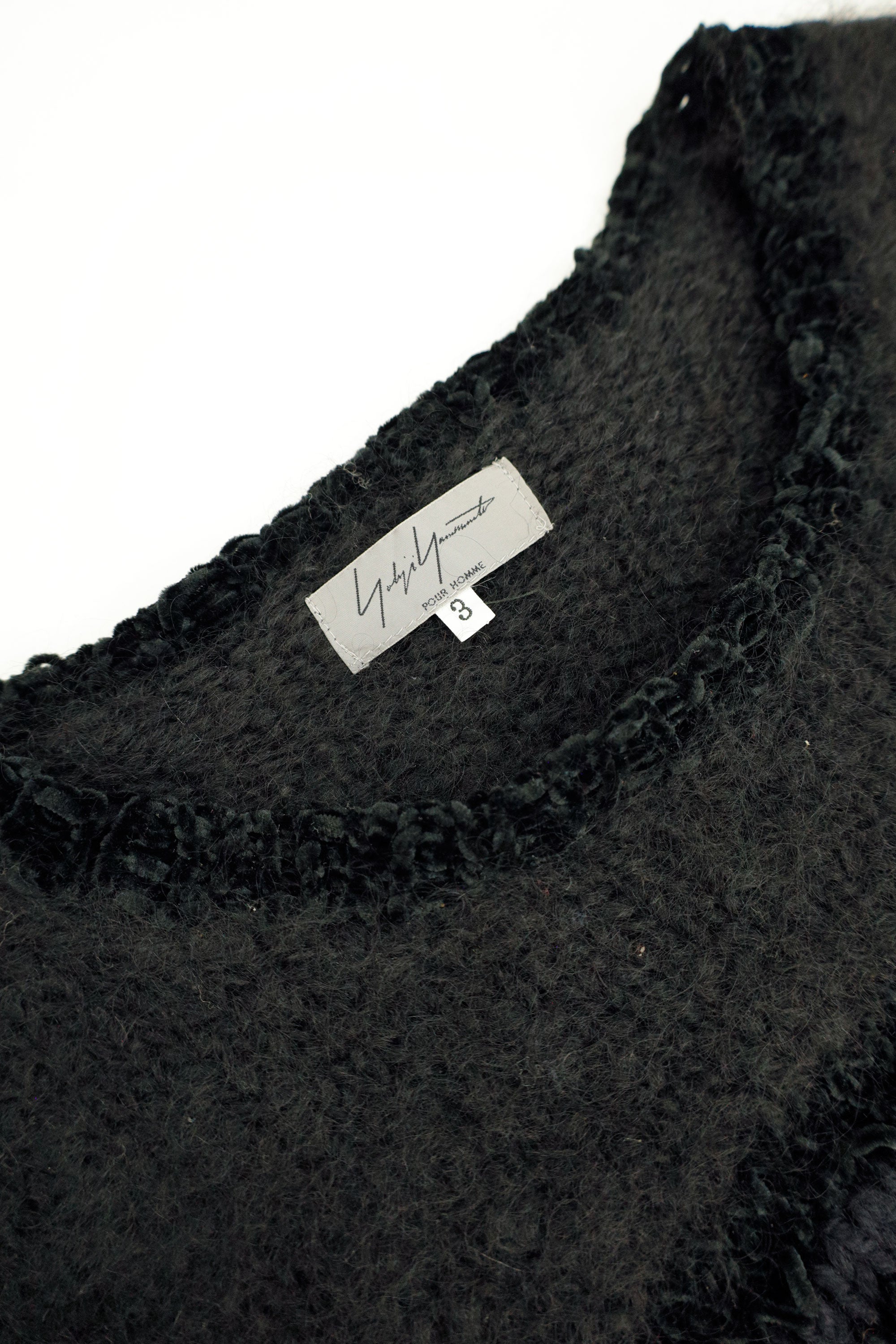 Yohji Yamamoto Distressed Sweater - early 2000's