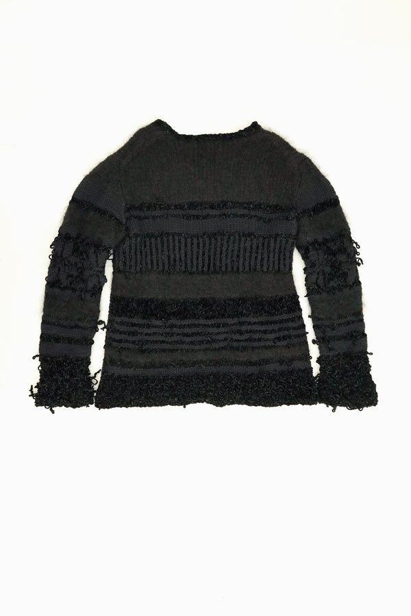Yohji Yamamoto Distressed Sweater - early 2000's