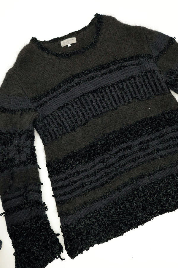 Yohji Yamamoto Distressed Sweater - early 2000's
