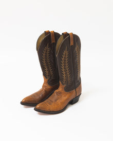  Tony Lama Brown Cowboy Boots