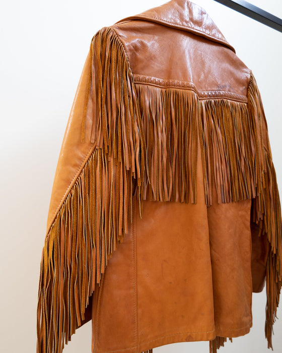 Shcott Rancher Western Leather Jacket